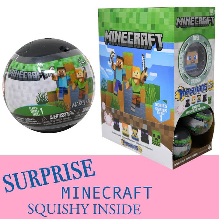 Mash Ems Minecraft Capsule Display for wholesale by Deluxe Import Trading