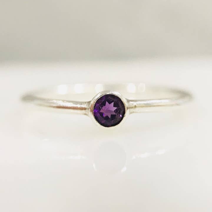 3mm Gemstone Stacking Ring for wholesale by Diana O’Connor Designs