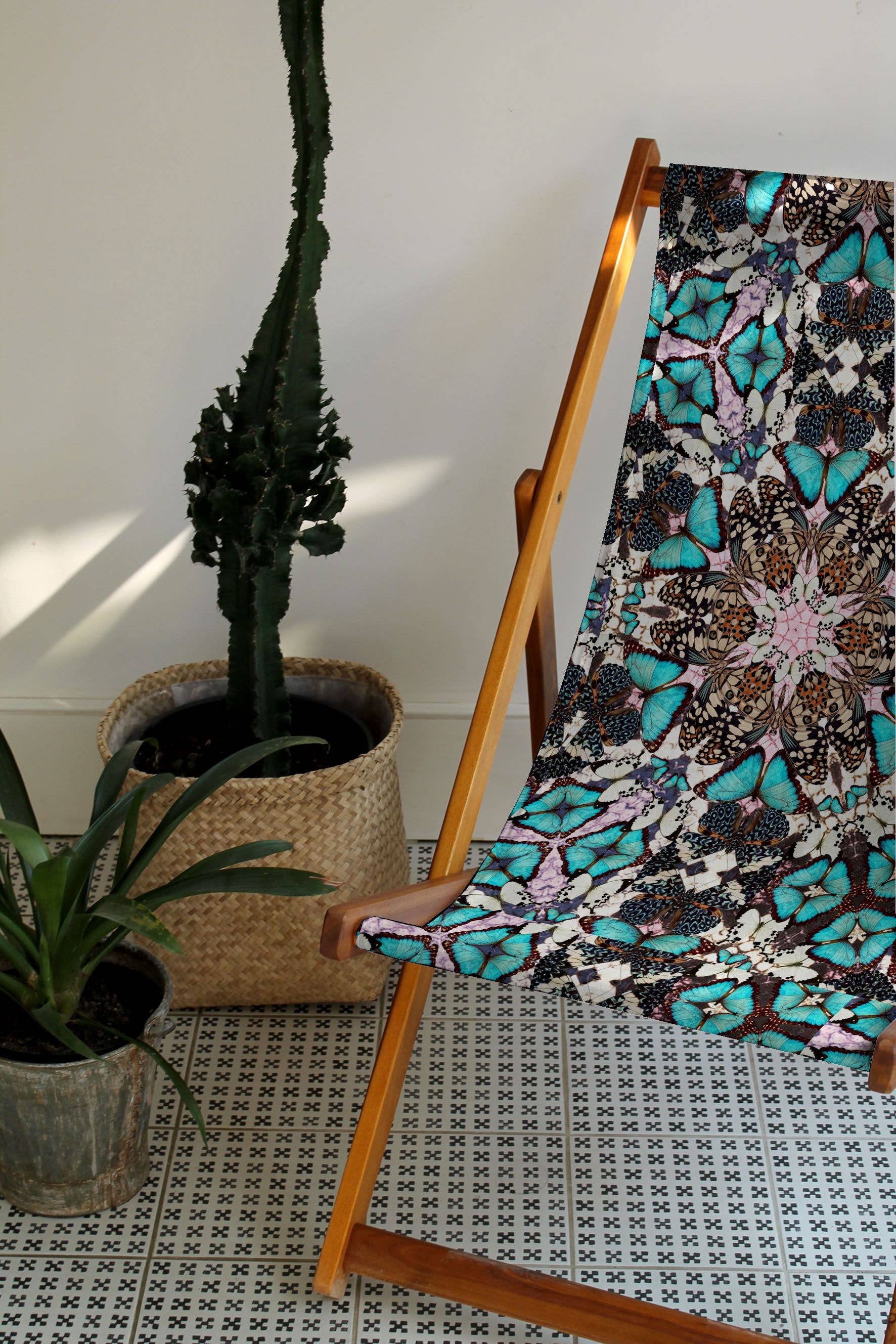 Lemon Made – Engroshandel Foldestol – Sommerfugle på min liggestol5