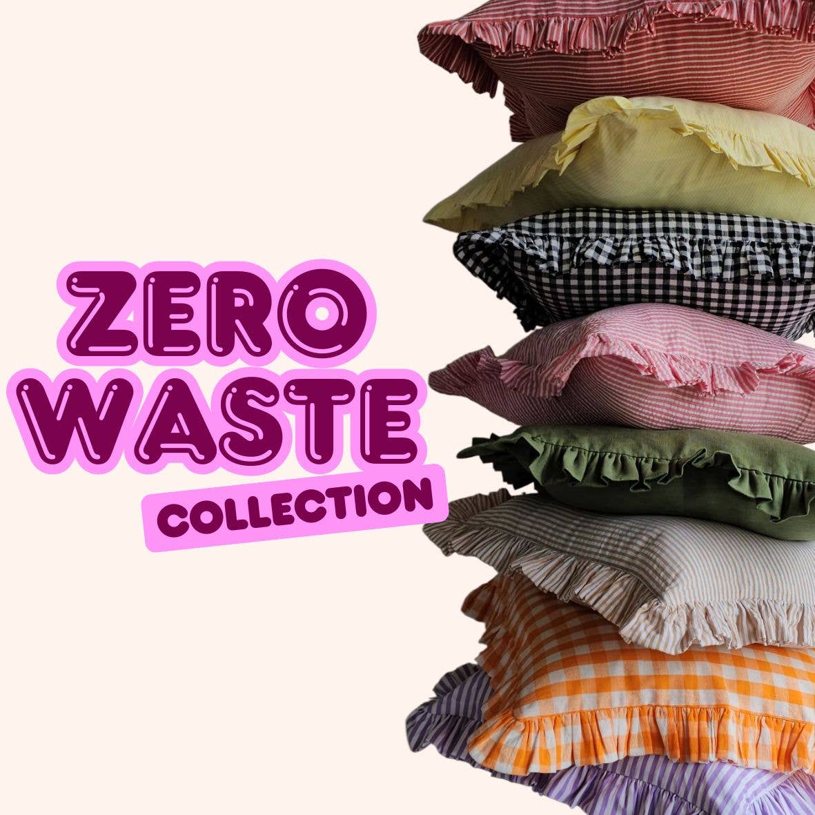 OMOM - Wholesale Throw/Decorative Pillow - OMOM Cushion Cover / Sofa Cushion in Organic Cotton - Ruffle4