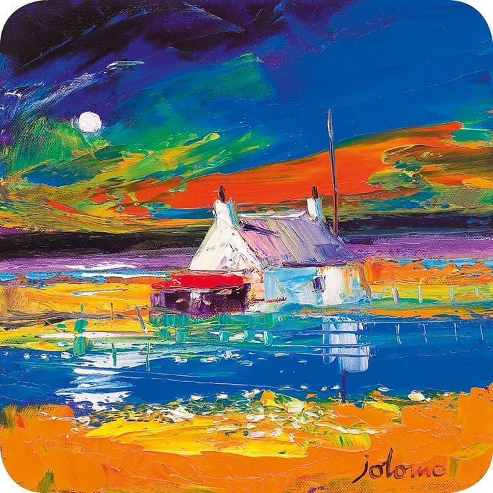 Jolomo Coaster oversvømmet Machair Syd Uist for engroshandel hos Island Blue Publishing