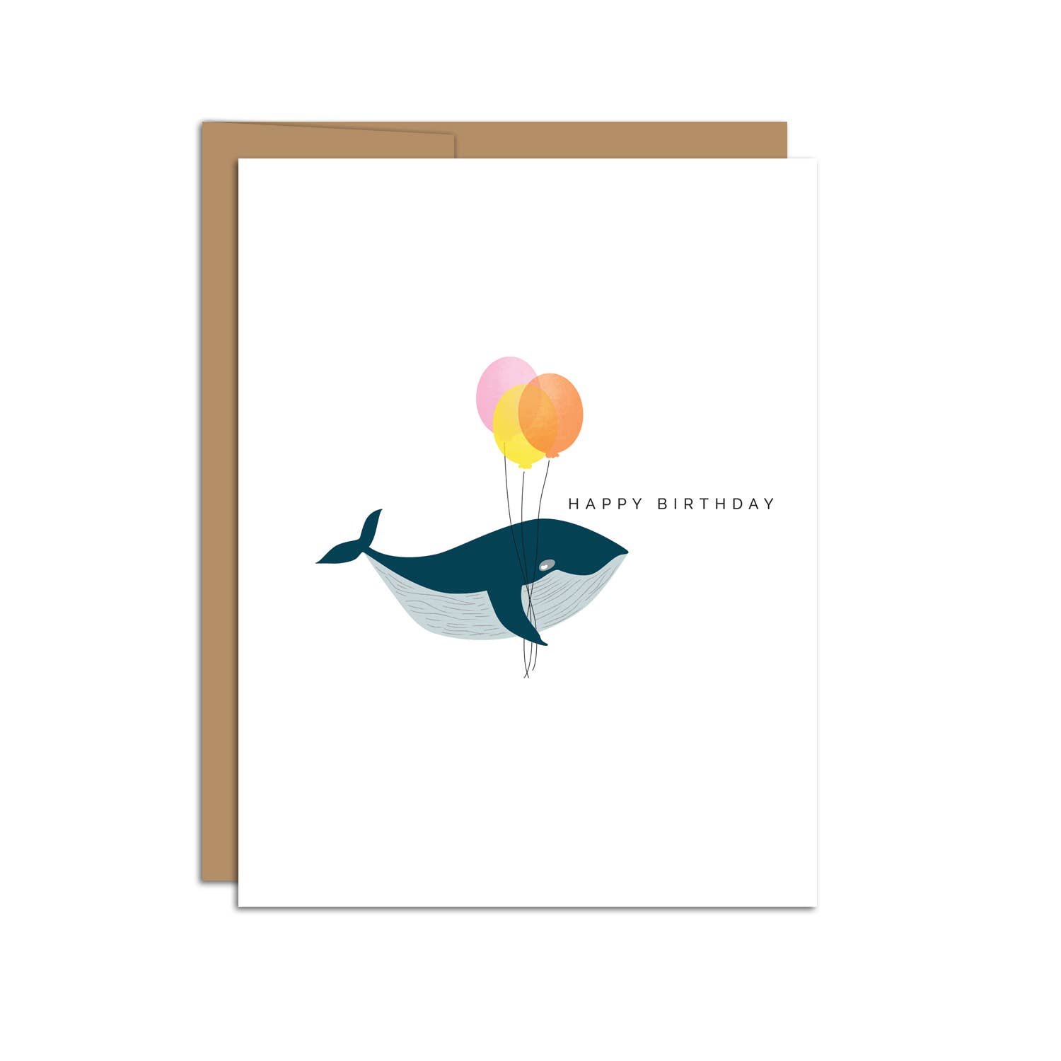 HAZELMADE® Tea Towels + Gifts - Wholesale Birthday Card - Whale Birthday Card | Greeting Card0