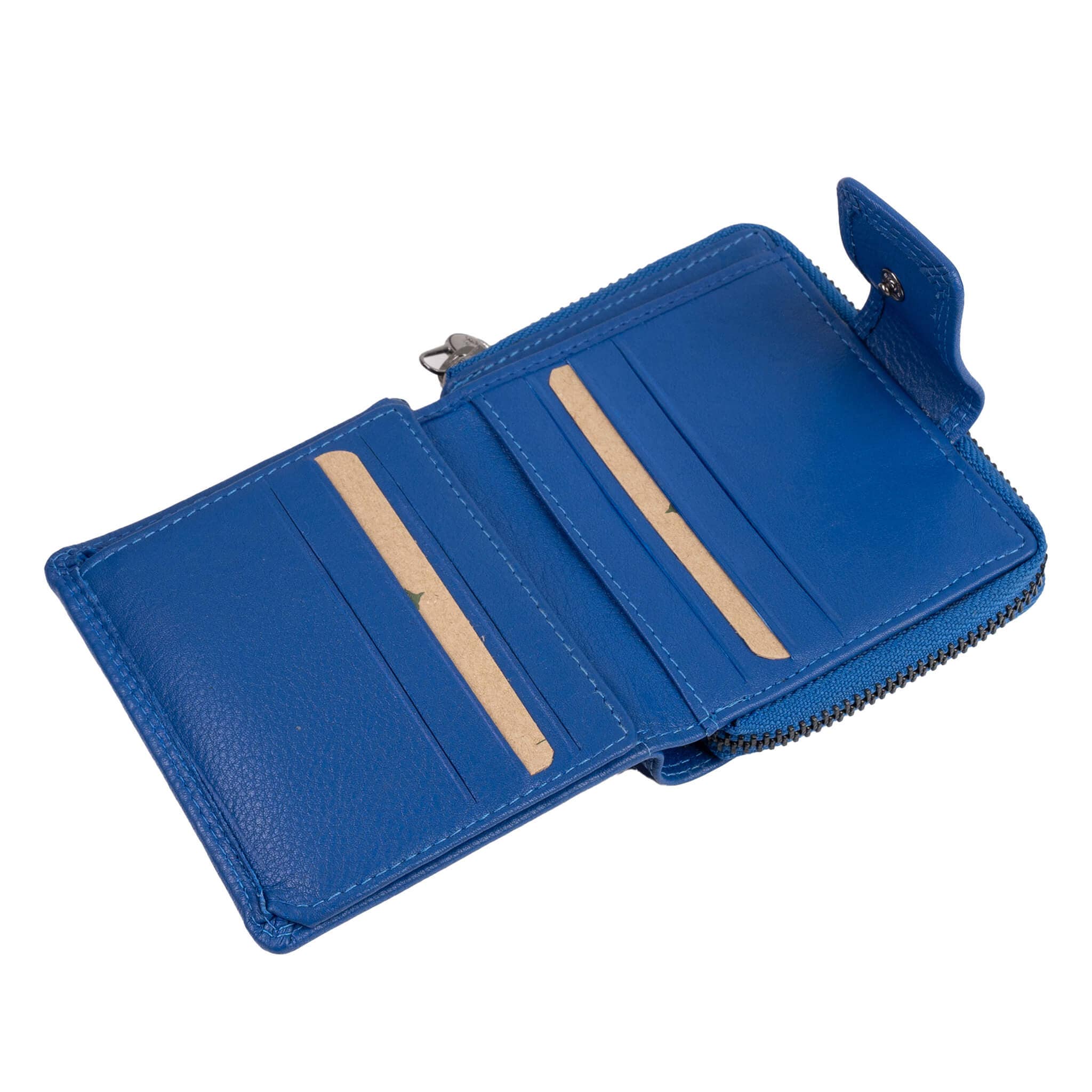 Greenwood - Wholesale Wallet - Unisex - Akiro women's small leather wallet with zip pocket33