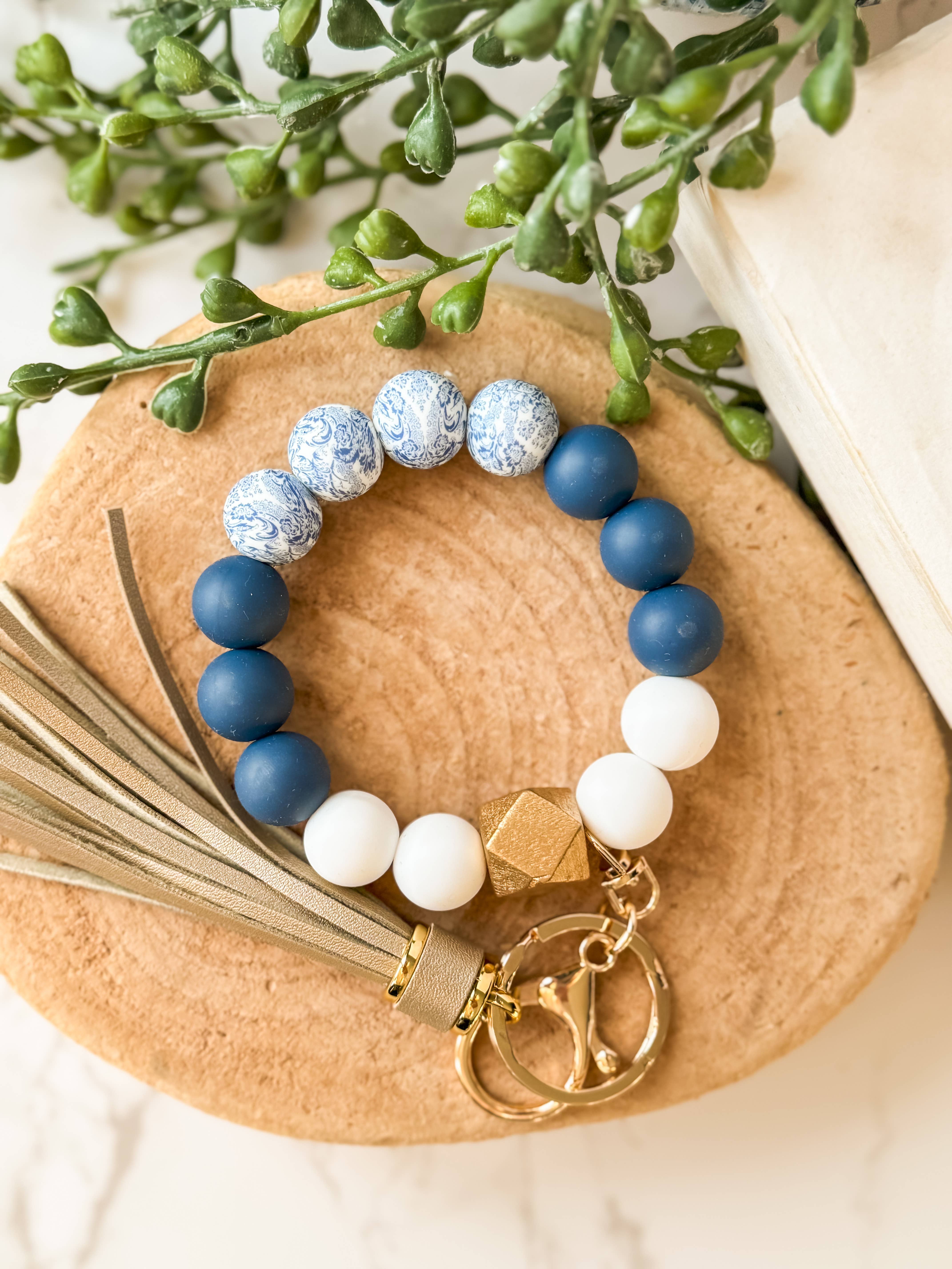 The Inspiration Haven - Vente Porte-clés – femme - Porte-clés bracelet en perles de silicone3