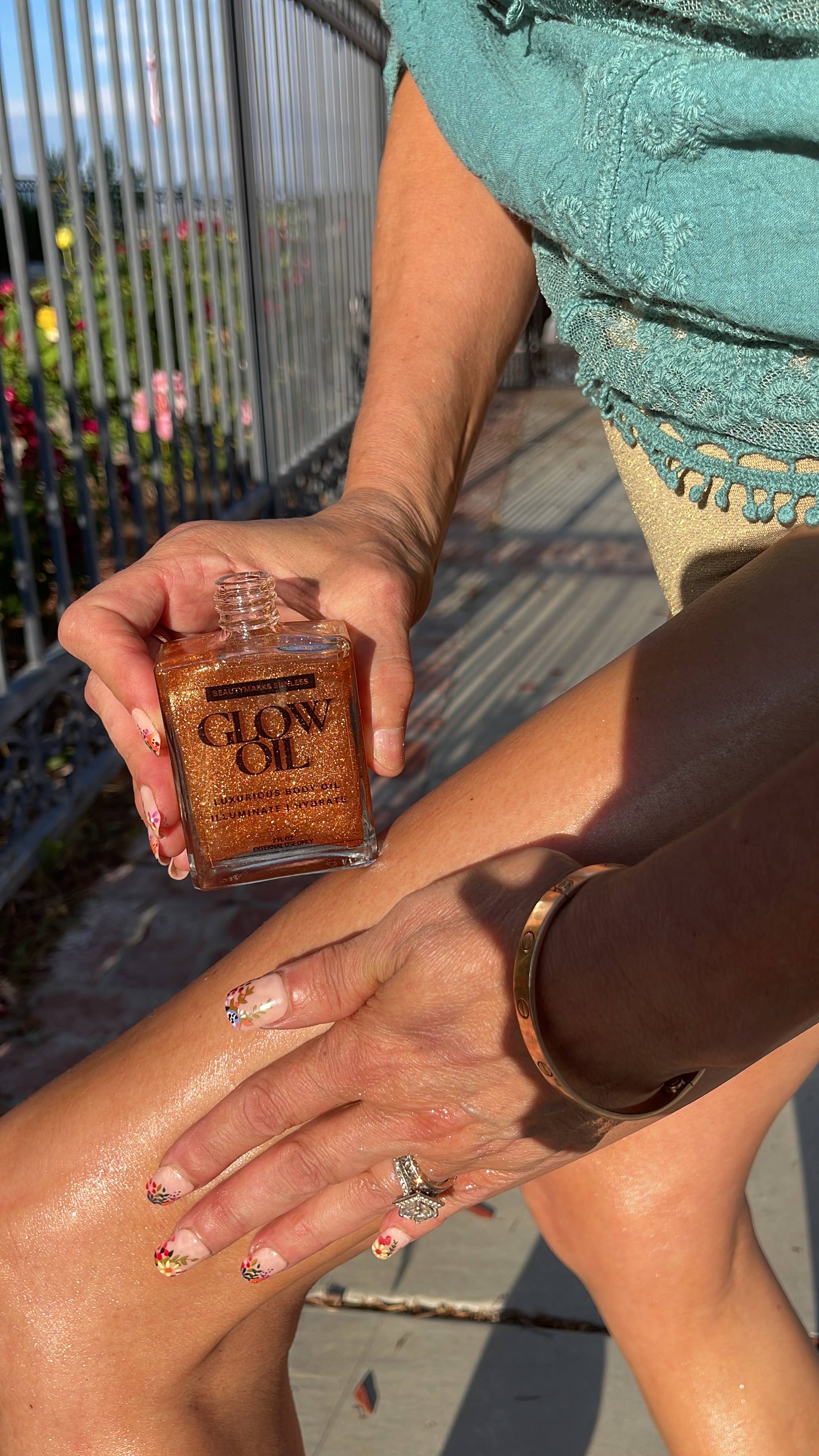 BeautyMarks Sunless - Wholesale Bath/Body Oil - Glow Oil: Hydrating Shimmer Body Oil5