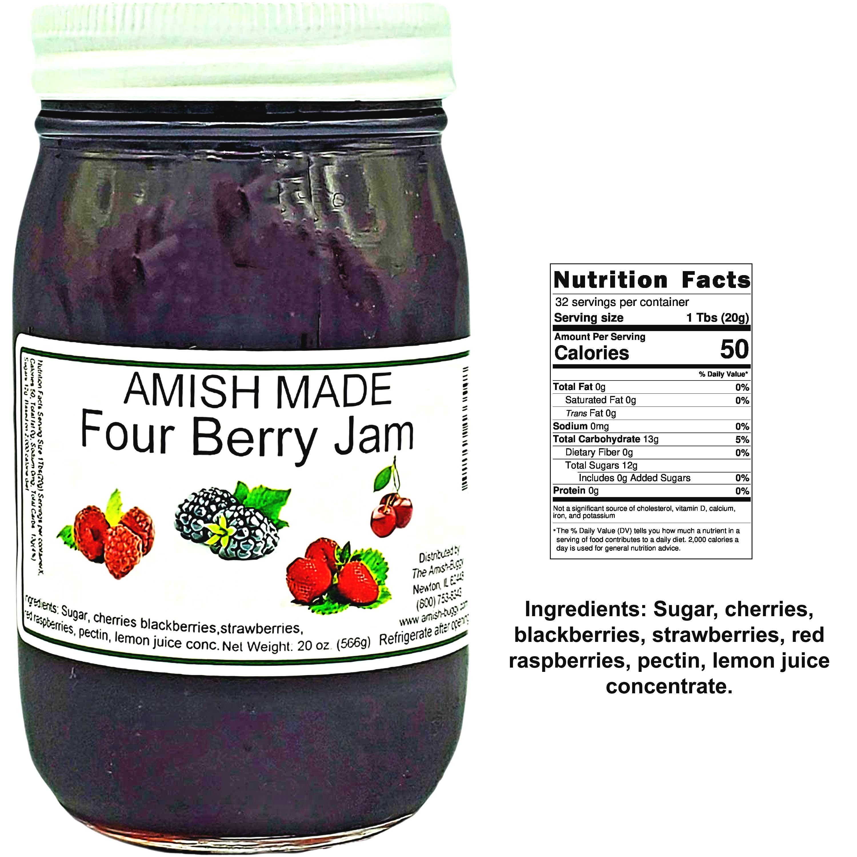 Arndt's Fudgery LLC - Wholesale Jam/Jelly - Amish Made 16 oz. Jam & Jelly20