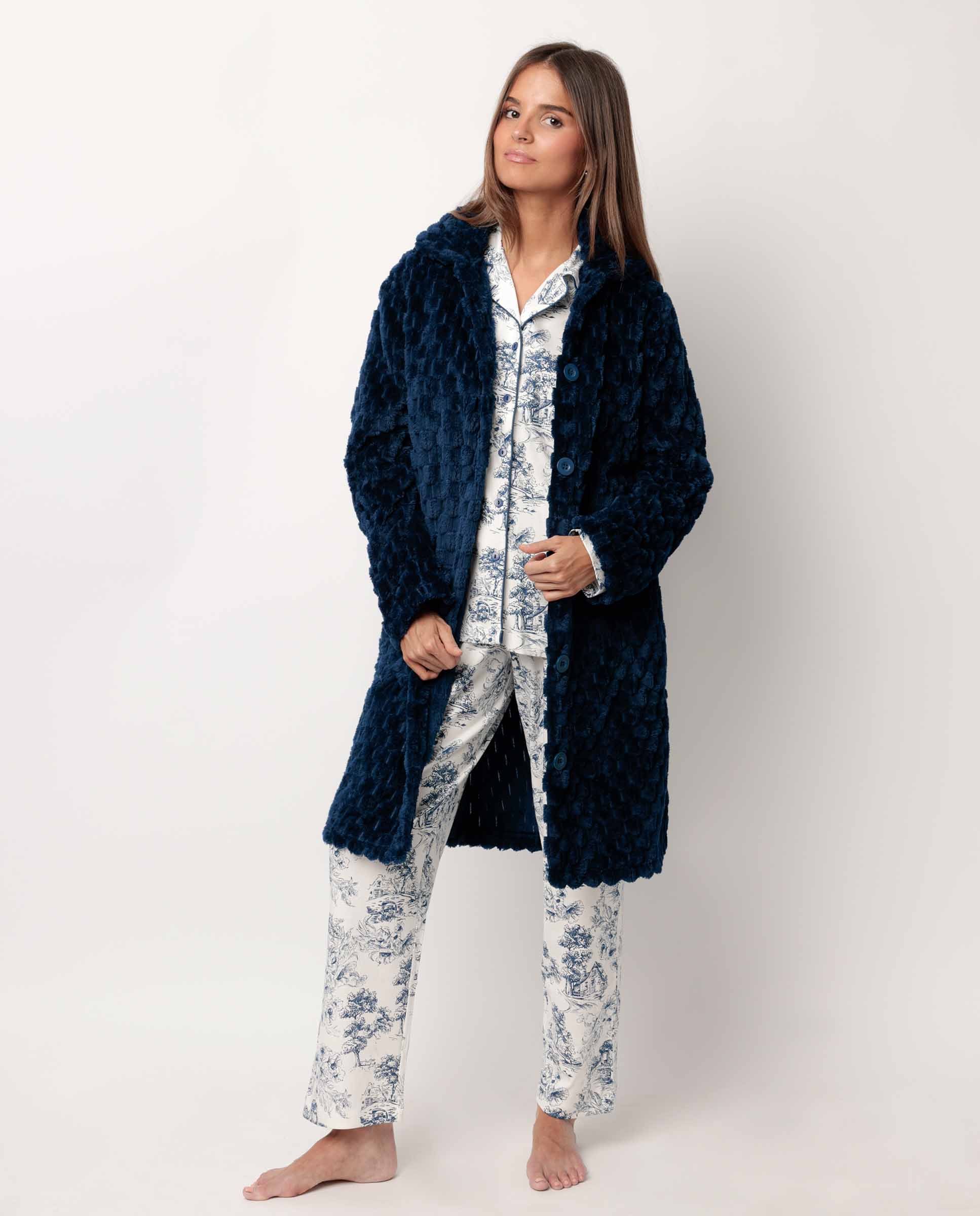 ADMAS – wholesale Morgonrock - Dam – Mjukt och varmt sovmorgonrock8