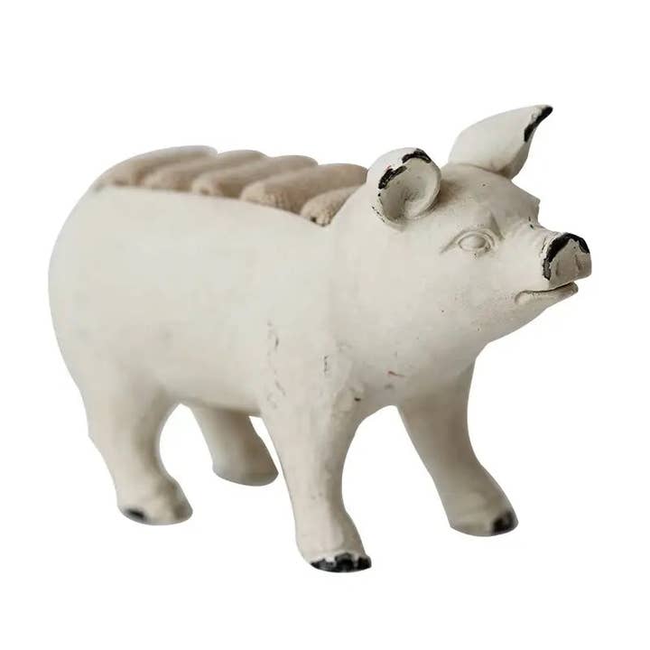Vagabond Vintage - Wholesale Jewelry Stand & Display - RESIN PIG JEWELRY HOLDER3