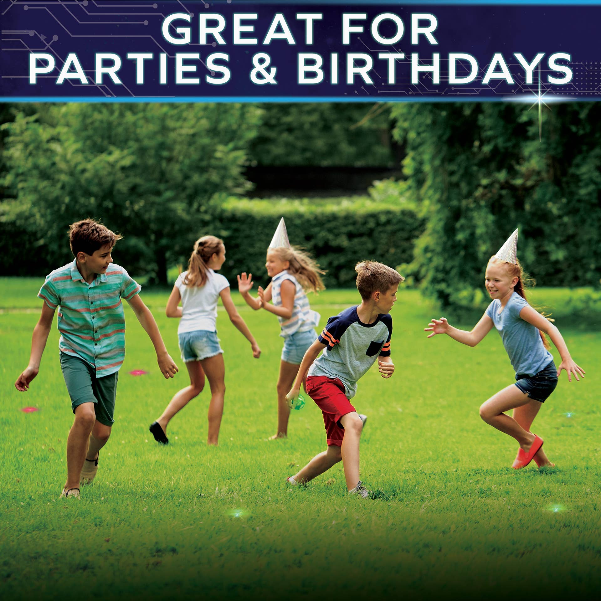 Starlux Games - Vente Jeu de sport – enfant et bébé - Capturez le drapeau qui brille dans le noir - Set de démarrage5