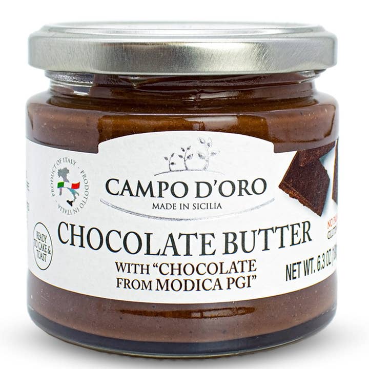 Campo D'Oro, Premium Chocolate Spread, 6.35 oz for wholesale by Wholesale Italian Food