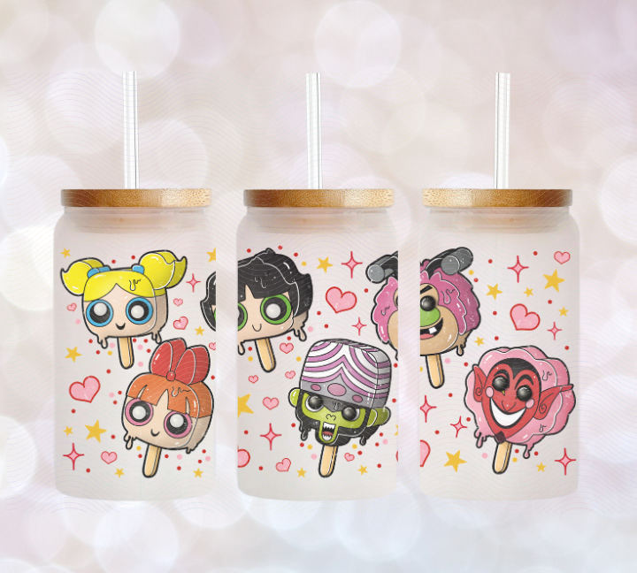 Beautiful Creations by Laney – Großhandel Thermotasse/-becher – Powerpuff-Eis am Stiel Becher4