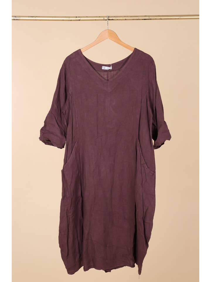 LINEN & COTTON HOUSE – wholesale Dress – Women's – 277 DRESS IN LINEN SPRING SUMMER CLOTHING48