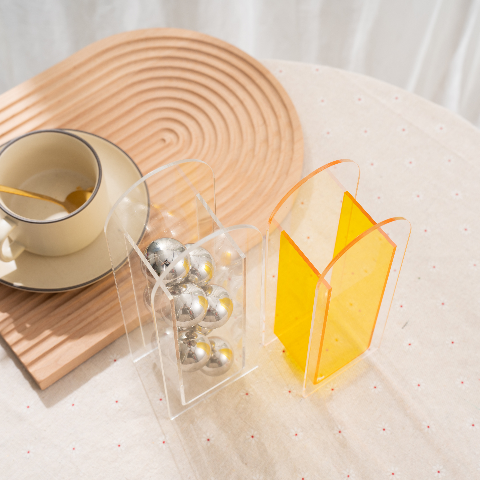 huemabe (All Import Duties Covered) - Wholesale Vase - Modern Minimalist Transparent Acrylic Flower Vase3