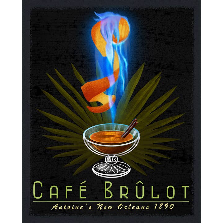 Nola City Portraits – Großhandel Kunstdruck – Cafe Brulot
