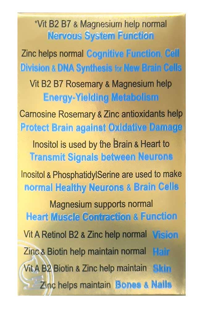 BioTech Life Sciences - Wholesale Oral Supplement/Vitamin - IQ2 NMN - Brain & Heart Health - Grow New Brain Cells14