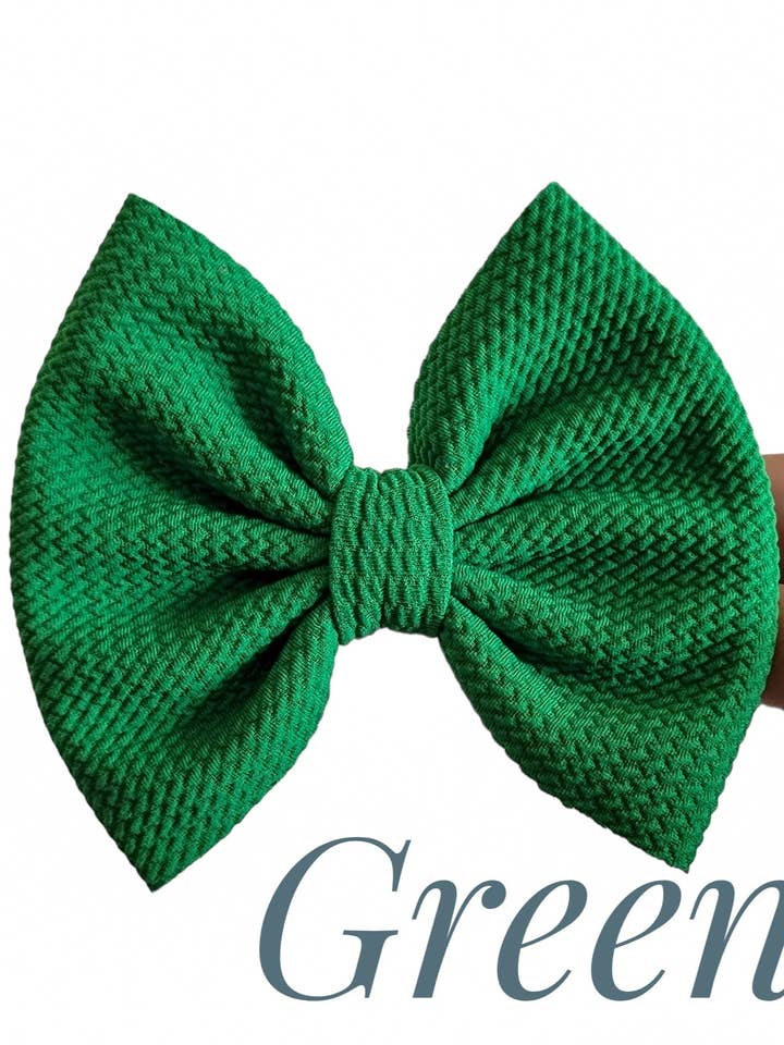 Savannah Bow Verde por atacado de Dainty Delights Creations