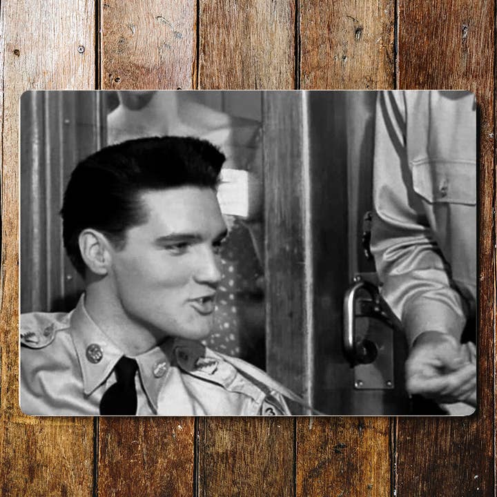 The British Metal Signs Company – wholesale Sign – Elvis Army - Metal Wall Sign