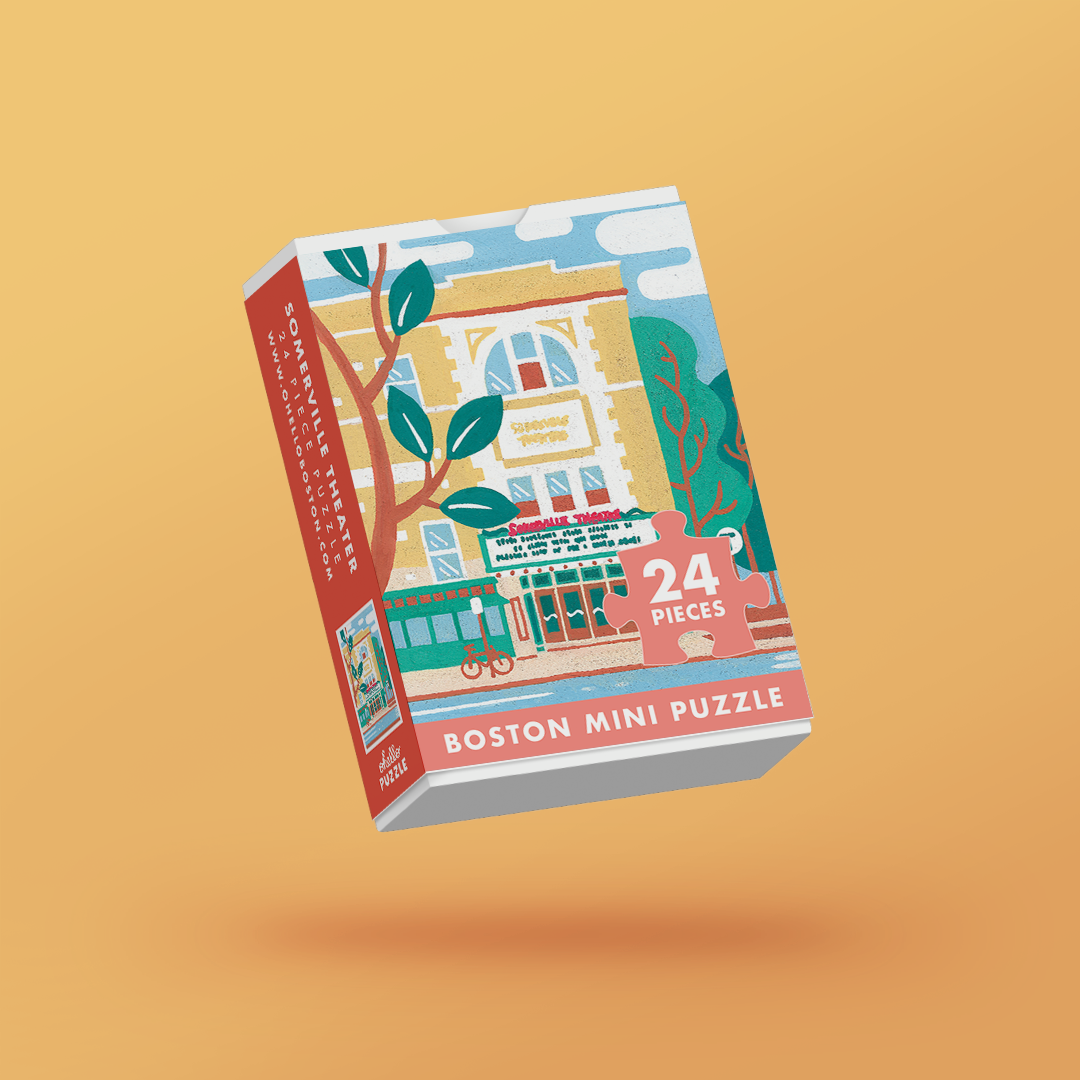 Ohello Boston - Wholesale Puzzle - Adult - Somerville Theater Somerville 24pc. Mini Puzzle0