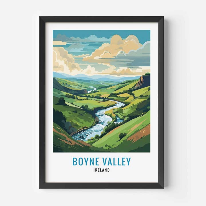Breeze & Bubbles - Wholesale Art Print - Boyne Valley Print A4