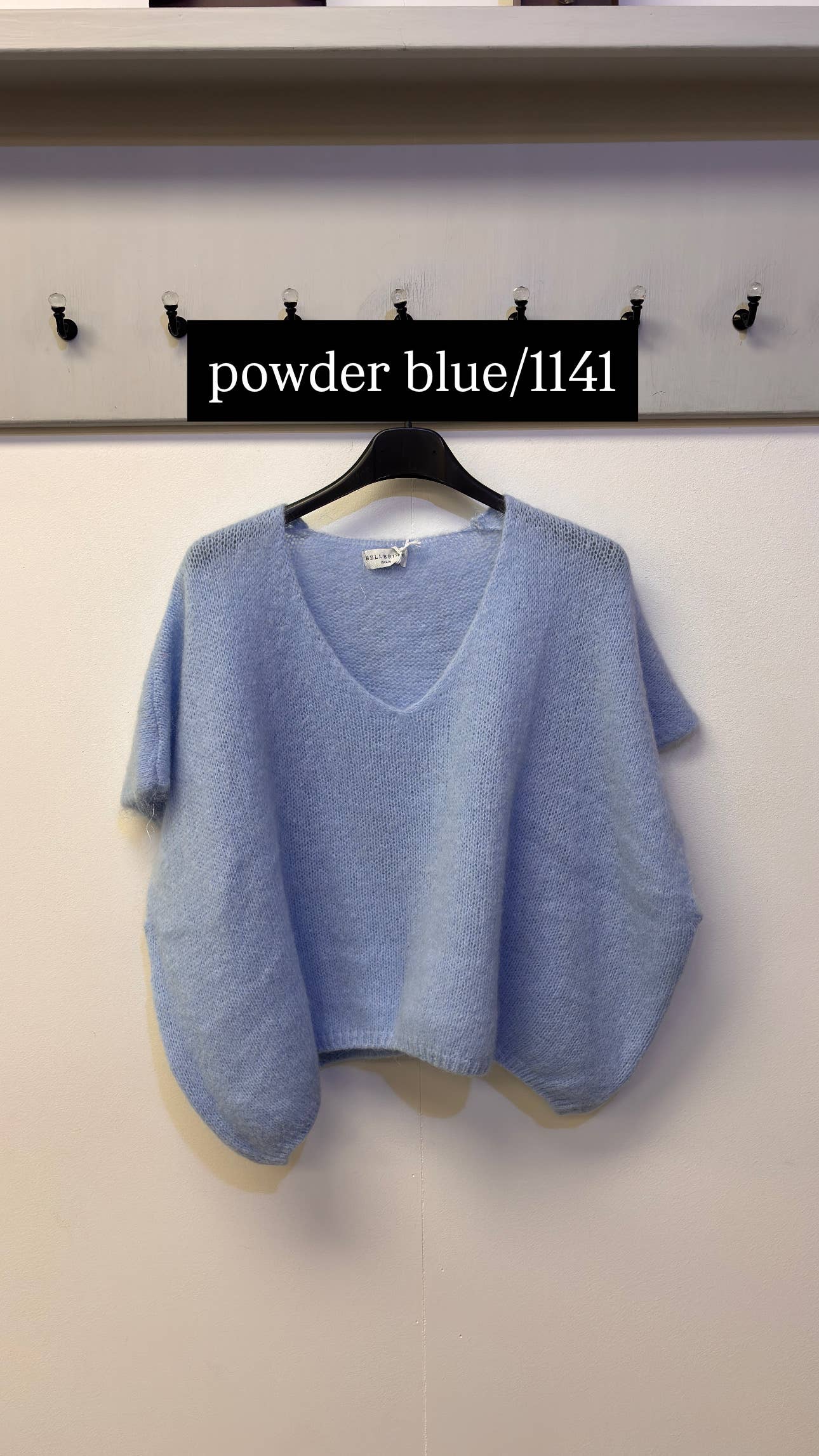 Terminal 1 Clothing – wholesale Tank top – Women′s – Mohair Drop Shoulder Tank Top31