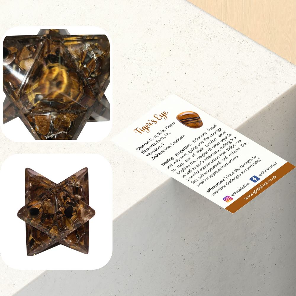 VIE – wholesale Spiritual stone/crystal – Merkaba Star25