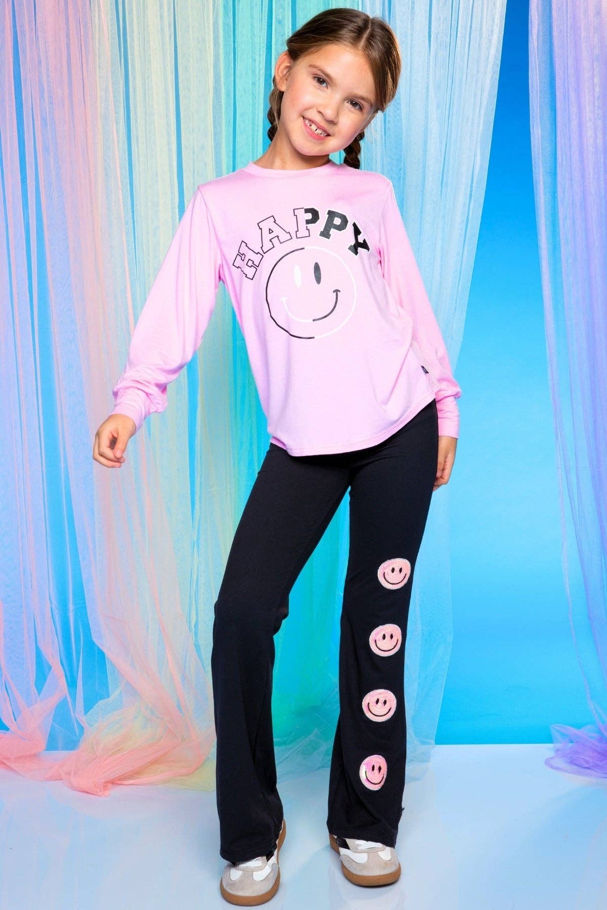 PixieLane – Großhandel Fashion-Leggings – Kinder – Einfach weiche Luxe-Schlaghose.1