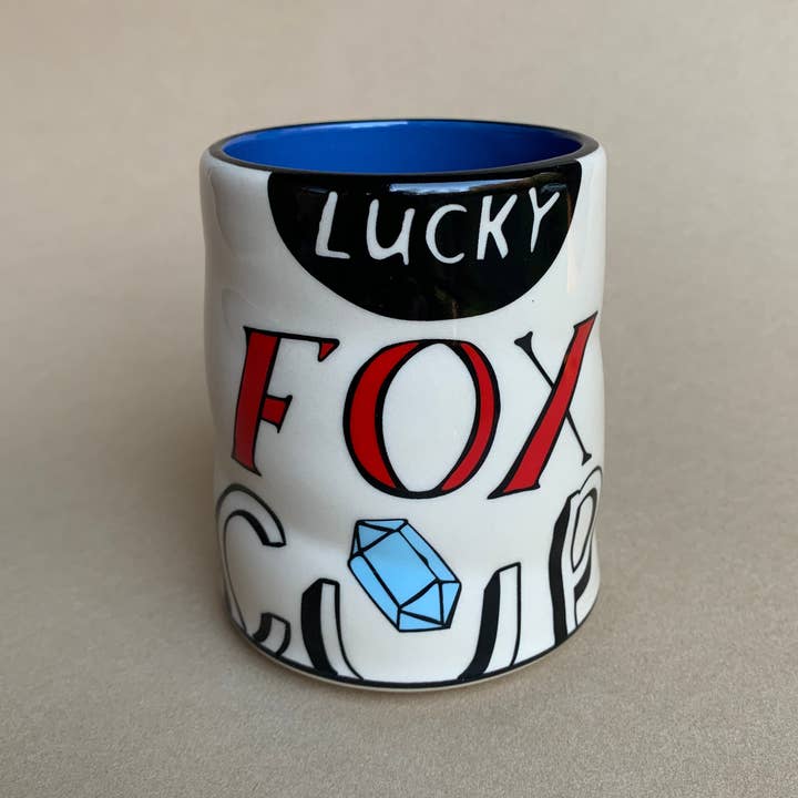 The Bowl Maker - Wholesale Coffee Mug - Lucky Fox Cup - Large