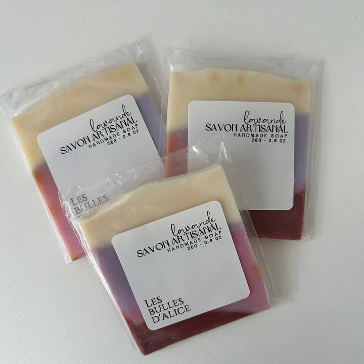 Les bulles d’Alice - Wholesale Bar Soap - Échantillons1