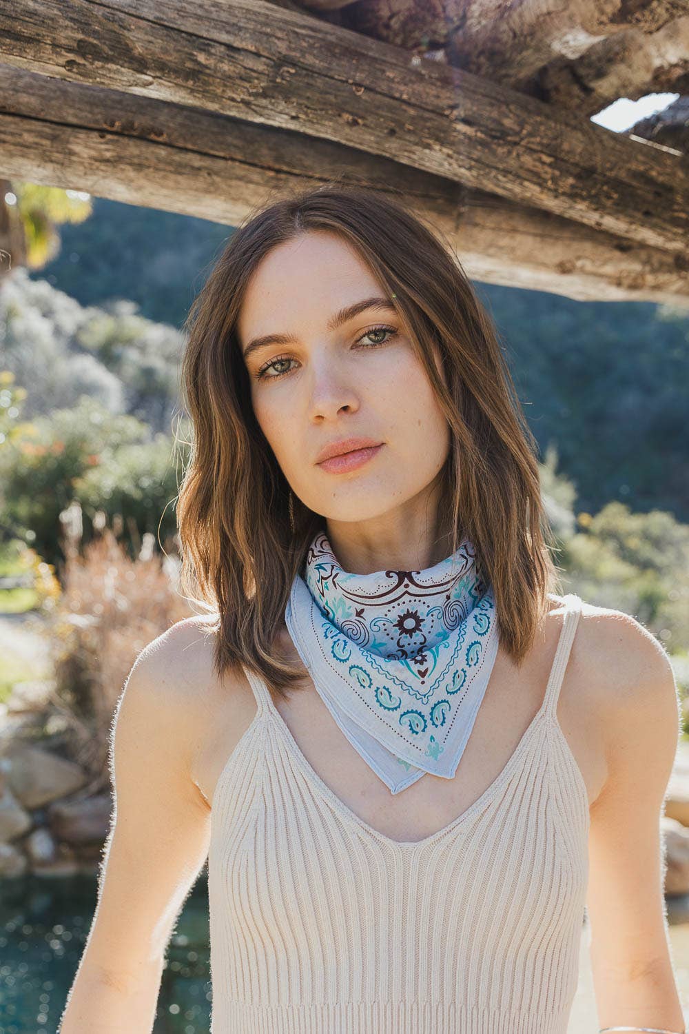 Leto Accessories - Wholesale Bandana - Women's - 🌿 Colorful Paisley Headscarf - Retro, Colorful, Chic3