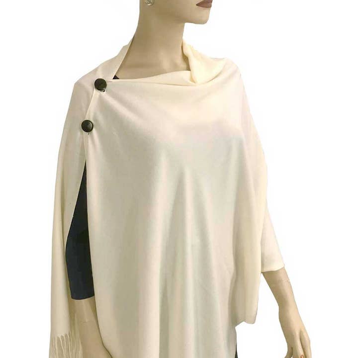 624 - Cashmere Feel træknappesjaler for engroshandel hos The Magic Scarf Company