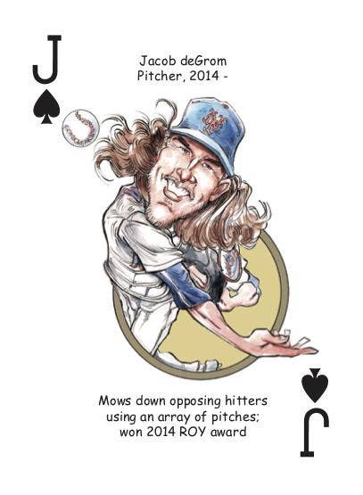 Midwest Novelty / Parody Productions - Wholesale Playing Cards - New York (Mets) Baseball Heroes Playing Cards2