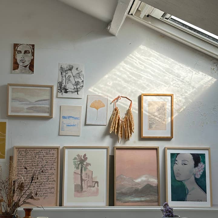 tinystories - Wholesale Art Print - Art Print "Mountains At Dawn"5