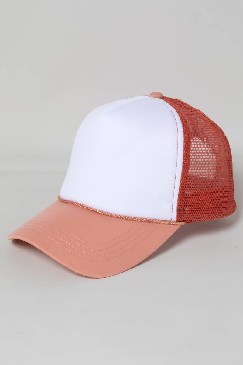 David And Young - Wholesale Trucker Hat - Women's - FWCAPM212 - Two Tonefoam Trucker Cap6