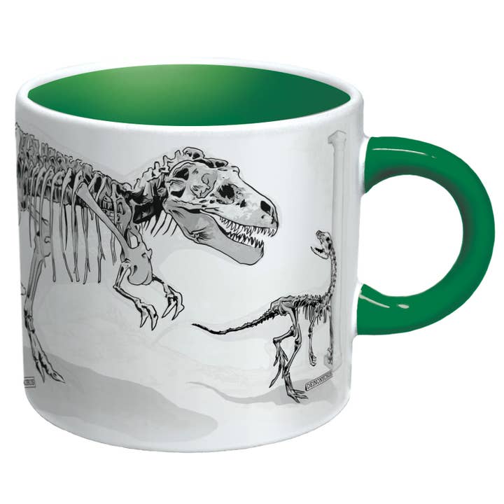 Unemployed Philosophers Guild - Wholesale Coffee Mug - Dinosaur Heat-Changing Coffee Mug1