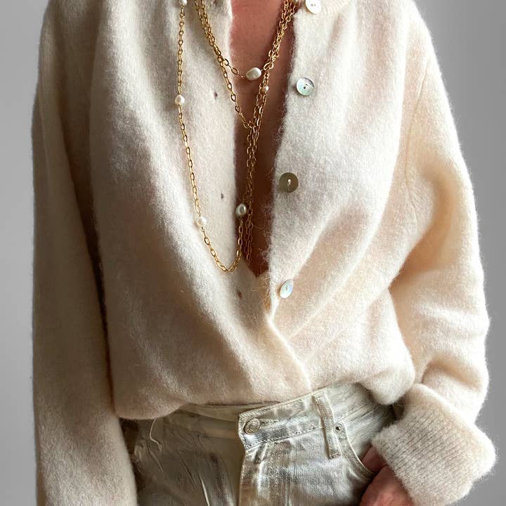 Gold MEHRREIHIGE PERLENKETTE für den Großhandel auf Faire2