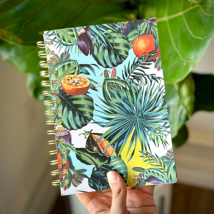 Spiral Lined Notebook - Tropical Plants for wholesale by Plant Scouts