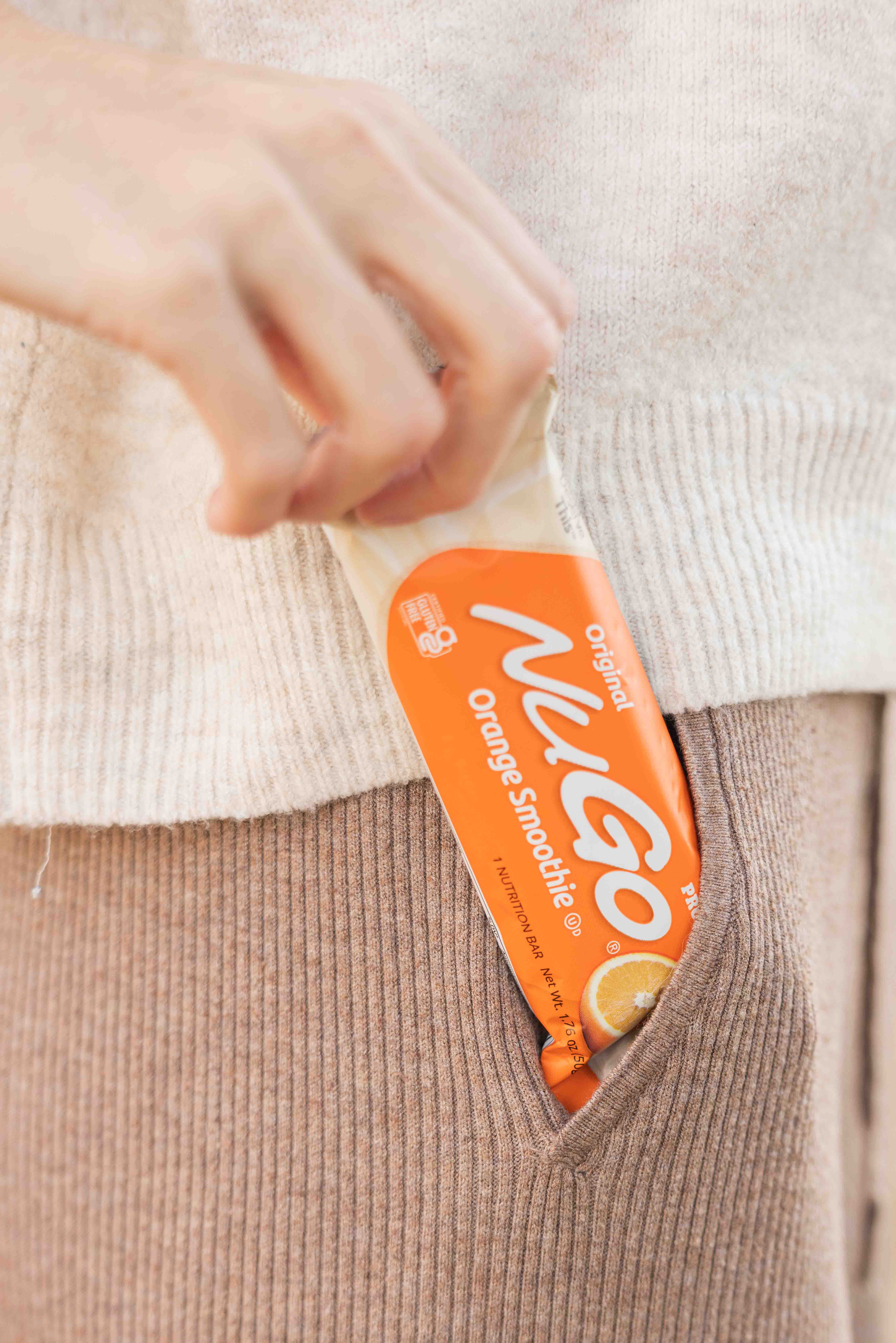 NuGo Nutrition - Wholesale Snack Bar - NuGo Original Orange Smoothie Protein Bar5