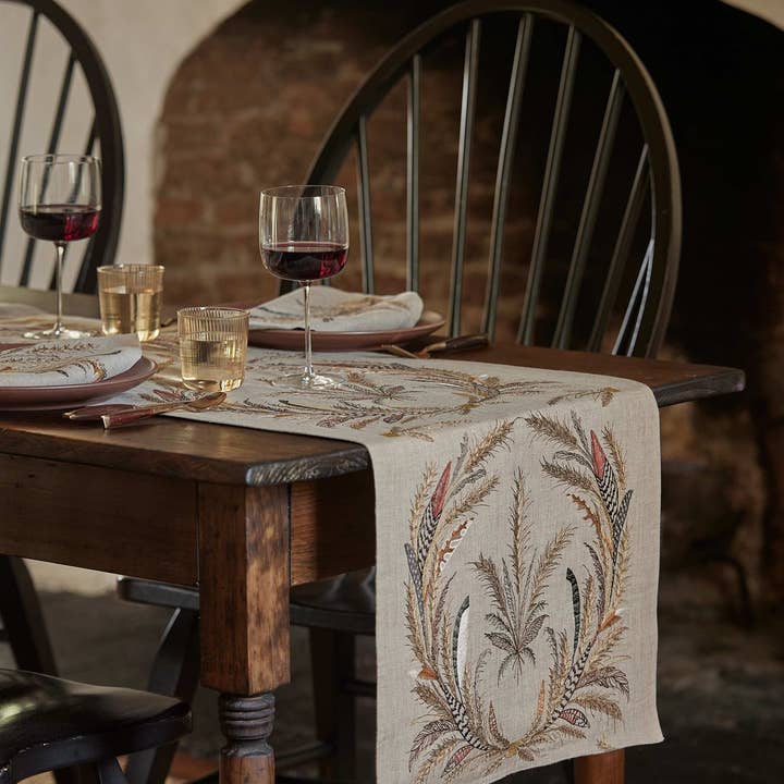 Coral & Tusk - Wholesale Table Runner - Wheat Harvest Table Runner7