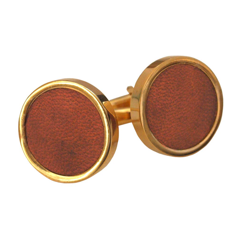 BERBER LEATHER – wholesale Cufflinks – Handmade Leather Cufflinks0