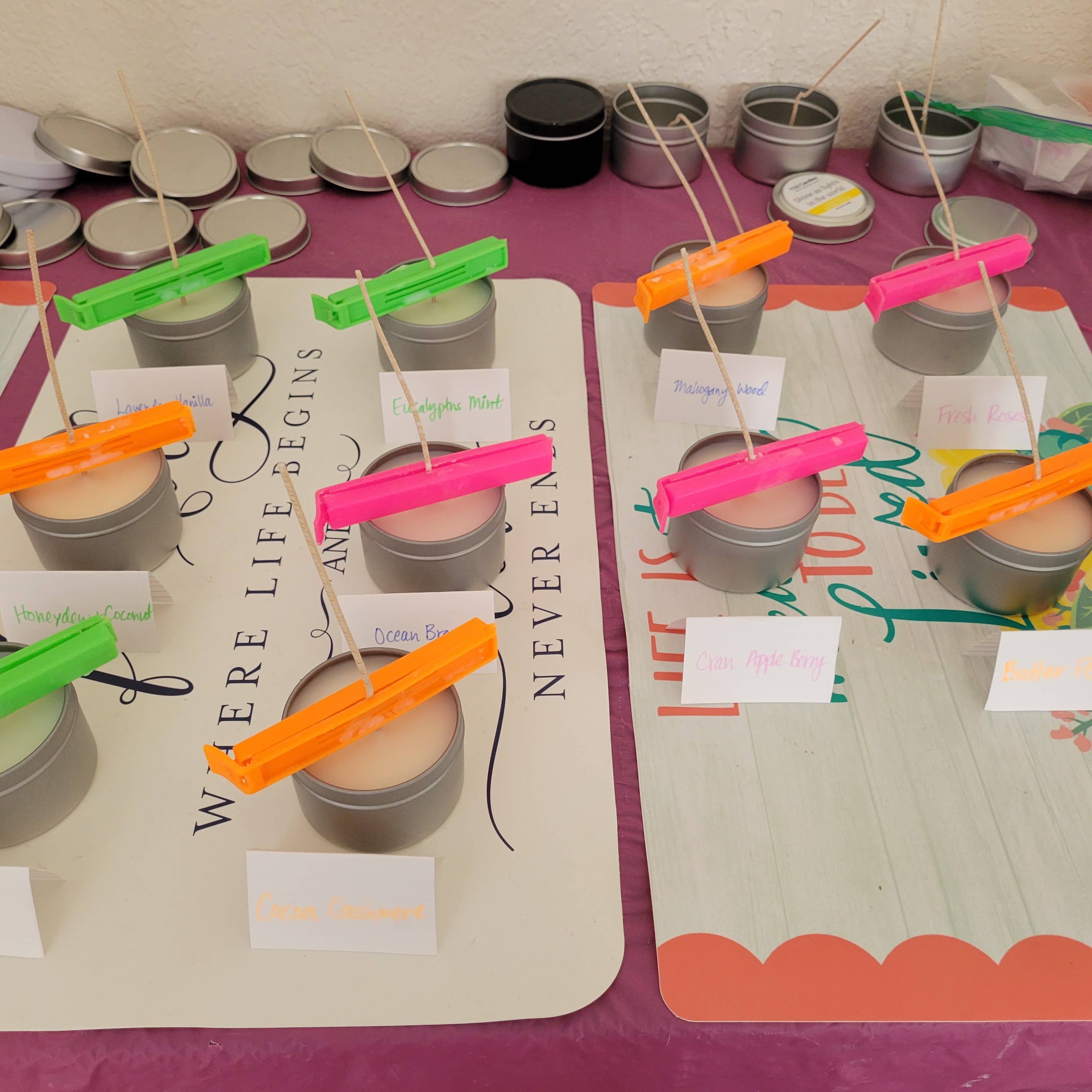 1133 Candles - Wholesale Travel Candles - 4oz Soy Candle Tins - Unlabeled - Custom Candles - Brandless11