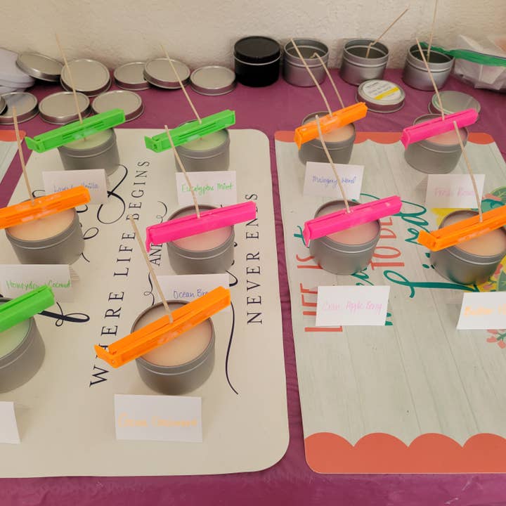 1133 Candles - Wholesale Travel Candles - 4oz Soy Candle Tins - Unlabeled - Custom Candles - Brandless11