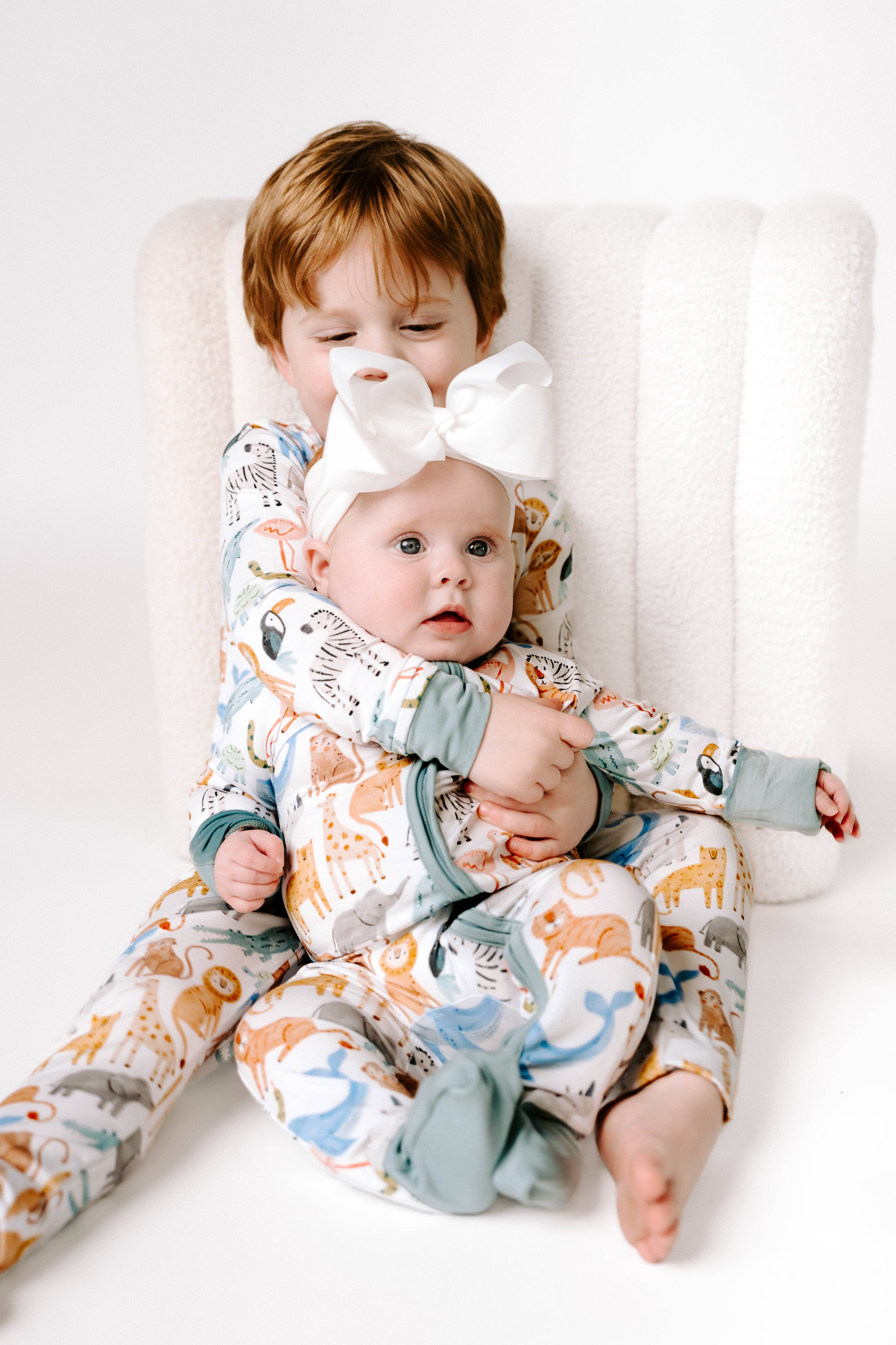 Toast + Jams - Vente Haut et bas de pyjama – enfant - Ensemble Safari Pals Jam2