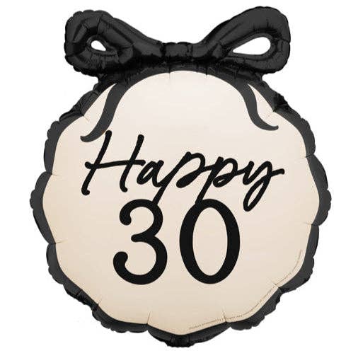 THE BALLOON HUB - Wholesale Balloon - Happy Birthday Milestone Years Round Foil Balloon 18 in. (Choose Year)1