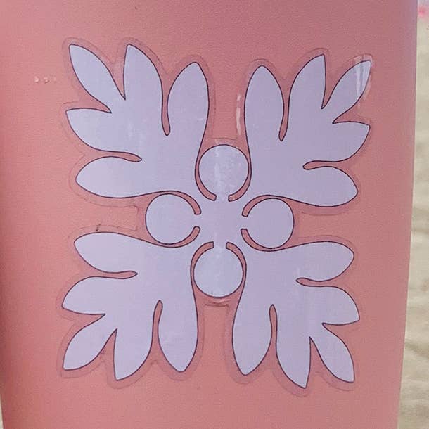 'Ulu (Breadfruit) Quilt Sticker Ulu for wholesale by Debby Sato Designs