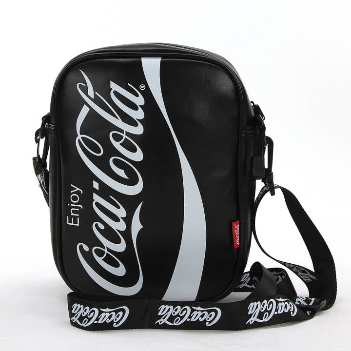 COMECO INC - Vendita all'ingrosso Borsa a tracolla - Donna - Borsa a tracolla rettangolare verticale Coca-Cola