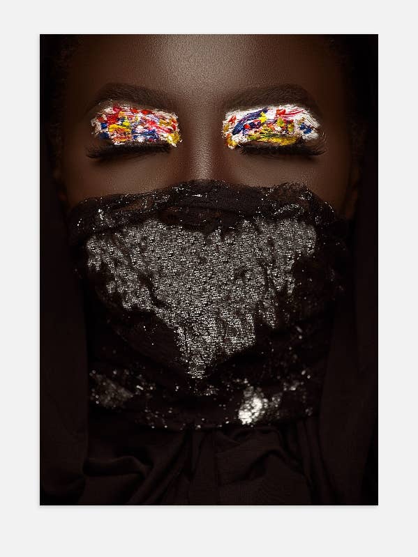 BLCK Girl poster for wholesale by Ouéso