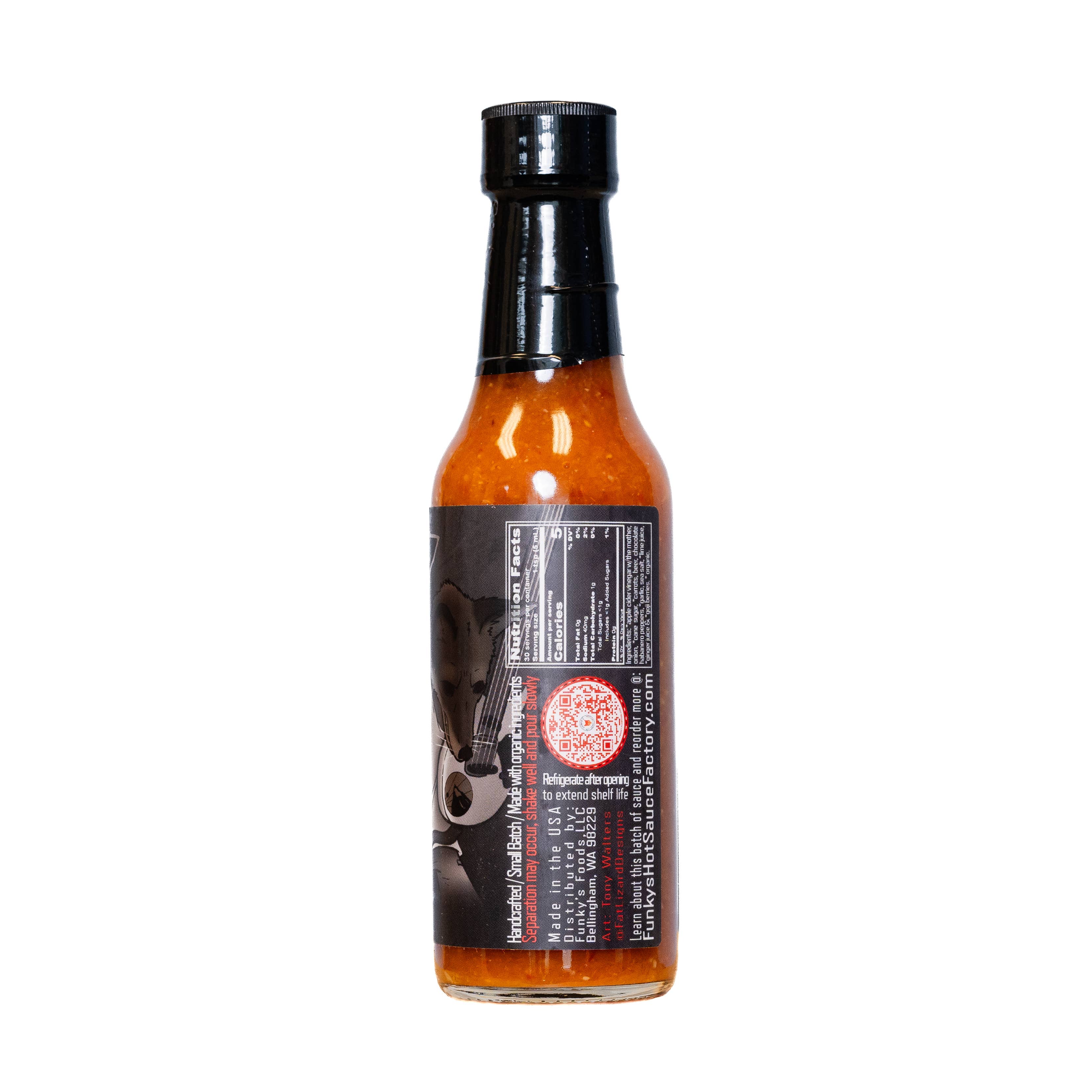 Funky's Hot Sauce Factory - Wholesale Hot Sauce - Superfuzz (hotter)1