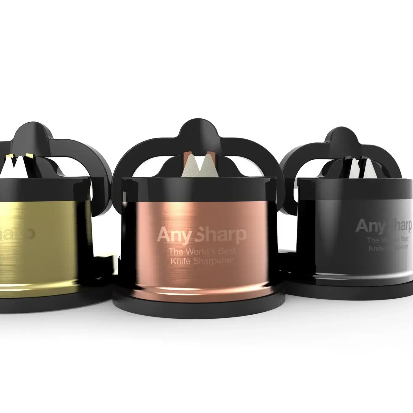 AnySharp - Venta al por mayor Afilador de cuchillos - AnySharp Chef - Afilador de cuchillos de cobre2