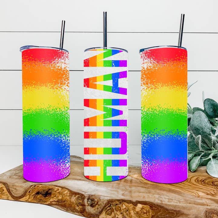 Pride 20oz Insulated Tumbler for wholesale by Southern Tribe Wholesale
