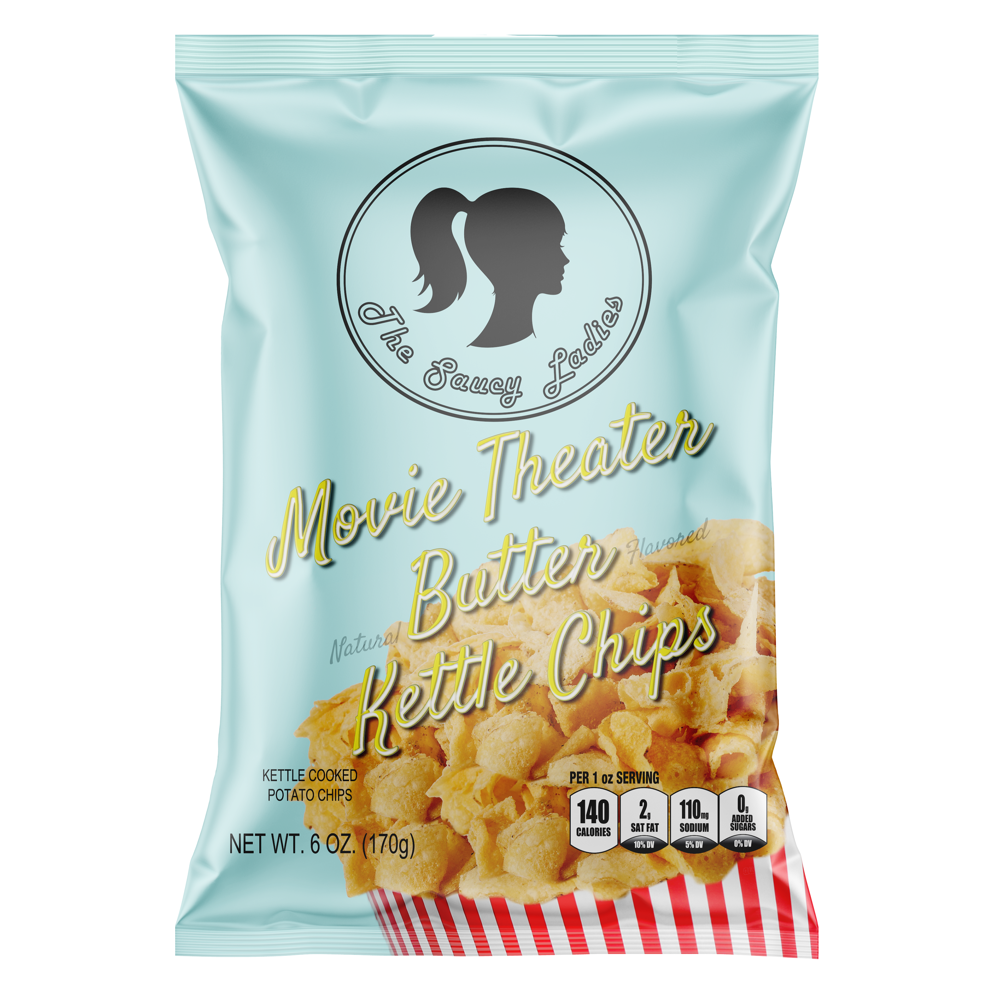 The Saucy Ladies - Wholesale Chips - Saucy Ladies Kettle Chips Mixed Case 6 oz - 16 Bags4